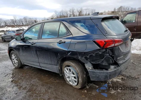 2024 Chevrolet Equinox Ls z USA, uszkodzony, nr VIN 3GNAX5EG8RL157463